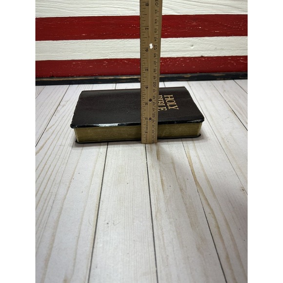 Holy Bible KJV GIANT PRINT Personal Size Concordance Zondervan, 1994 Imit. Lthr - Picture 13 of 13